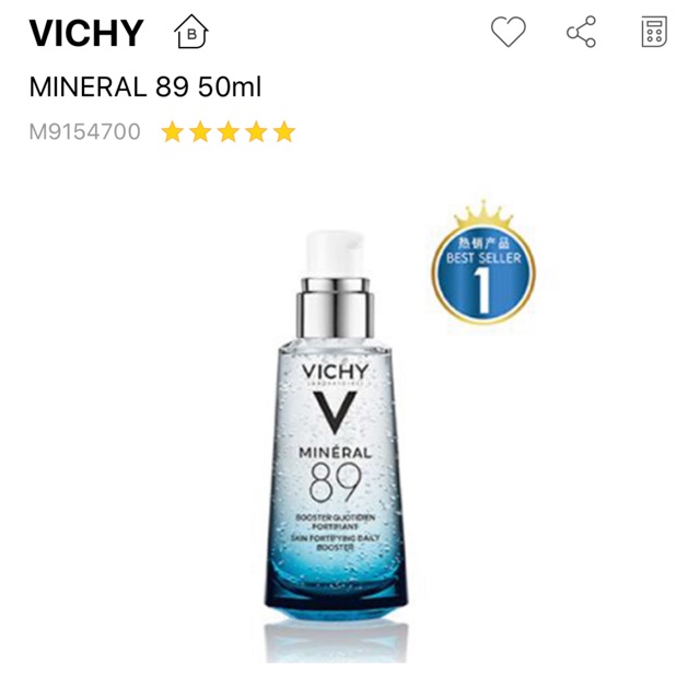 Vichy mineral 89