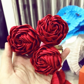 Đầu hoa hồng xoắn, combo 100 đầu bông chỉ 250k
