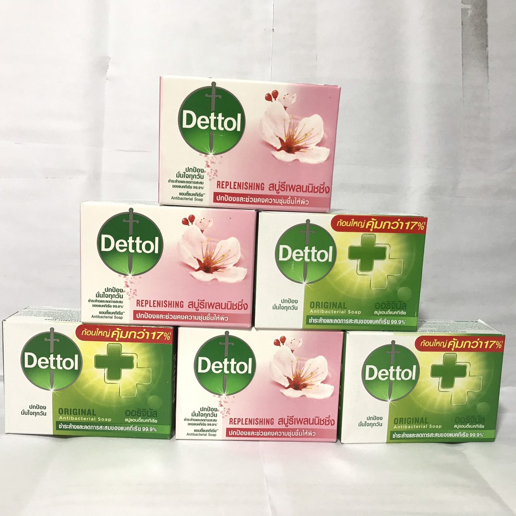 Xà Bông Kháng Khuẩn Dettol Thái Lan 100gram