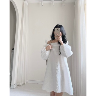 Váy buộc nơ vai xinh by Samhyewear