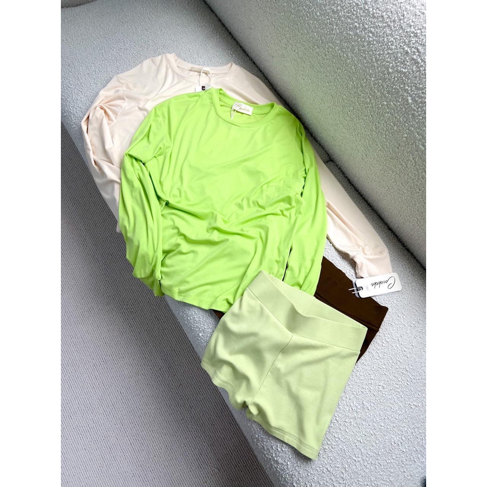 Áo thun td trơn color