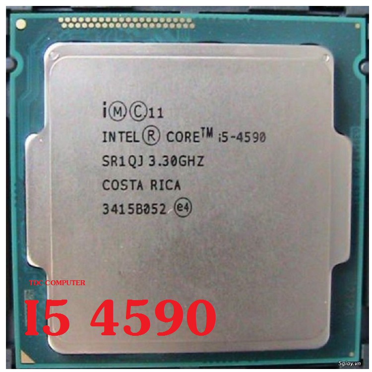 CPU core i7 4790 / intel core i5 4590 sockeet 1150. hàng bao zin đã test kiểm tra chất lượng (Giá Khai Trương)