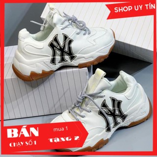 9(FREESHIP + ẢNH THẬT 1.1) Giày 𝐌𝐋𝐁 Hàn Quốc NY đen đế nâu