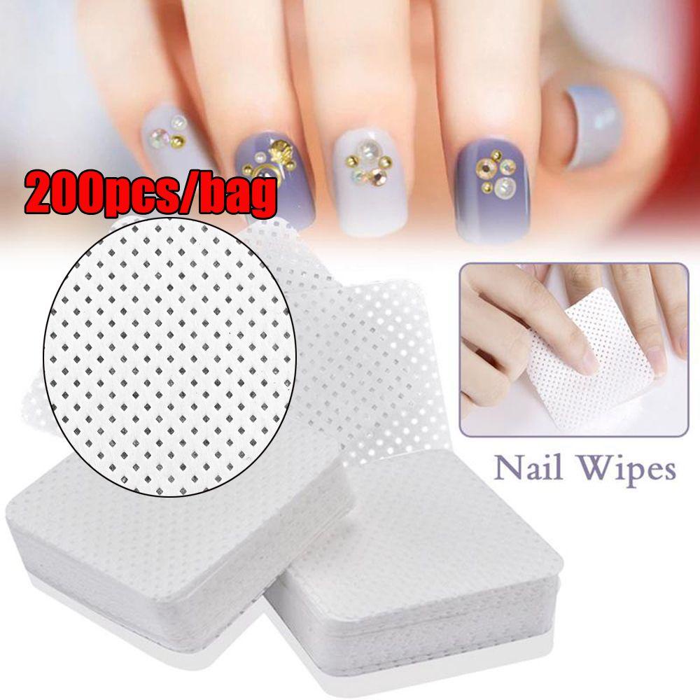 DIACHAVN Set 200 Khăn Giấy Ướt Tẩy Sơn Móng Tay