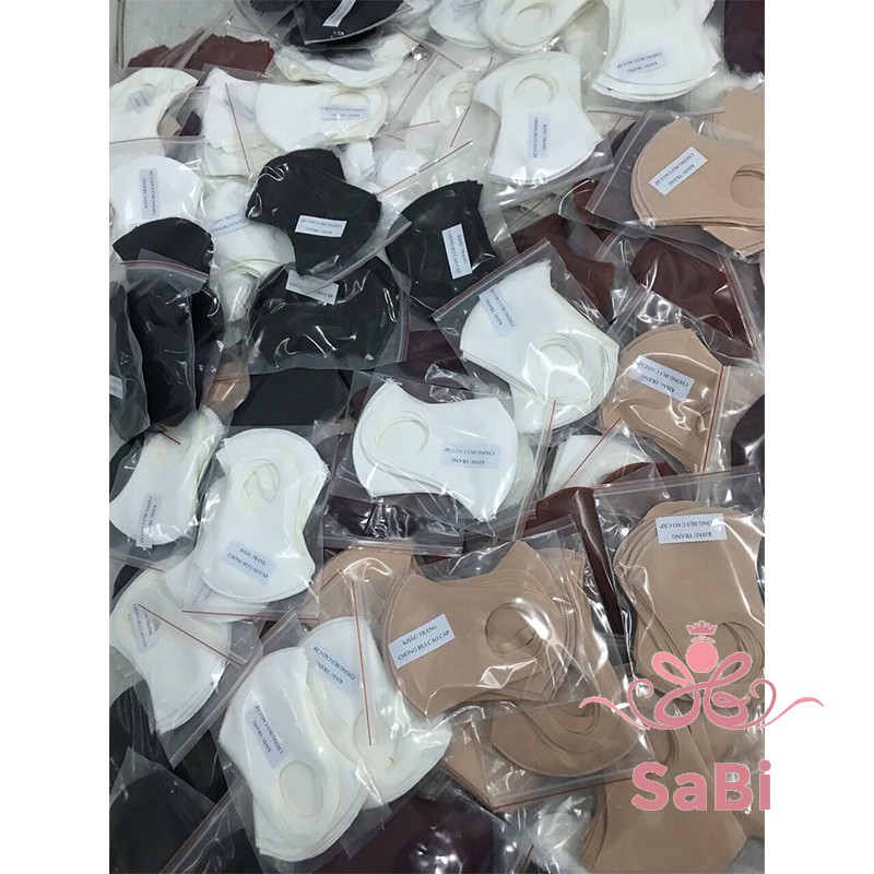 [SẴN HÀNG] Khẩu trang vải su 3D video thật, hình thật( thay khẩu trang y tế) | BigBuy360 - bigbuy360.vn