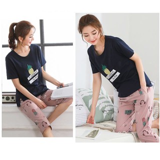 Bộ mặc nhà cotton