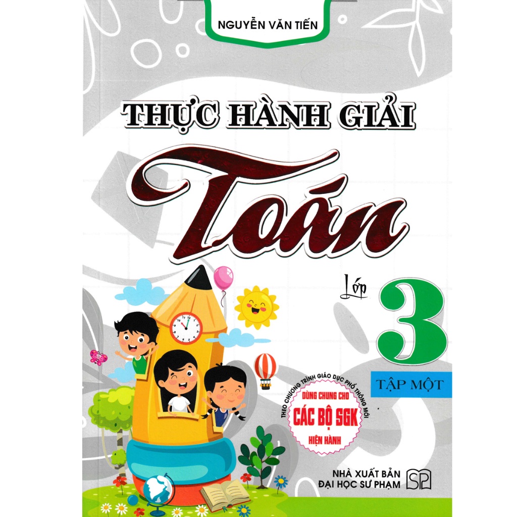Sách Tham Khảo - Combo Thực Hành Giải Toán Lớp 3 - Tập 1 + 2