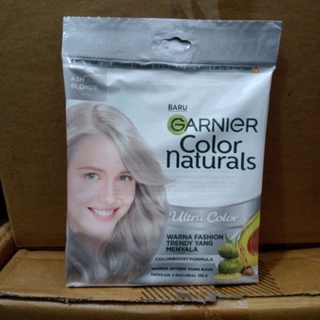 Image of cat rambut Garnier ash blonde