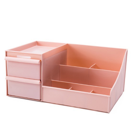 Khay Đựng Mỹ Phẩm 2 Tầng Nhiều Ngăn Đựng Đồ Đa Năng