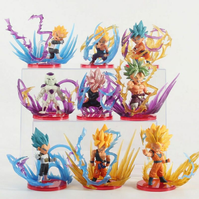 [GIÁ HỦY DIỆT] MÔ HÌNH 7 VIÊN NGỌC RỒNG DRAGON BALL GOKU BROLY FRIEZE GOHAN VEGETA SUPER SAIYAN DRAGONBALL SÉT HIỆU ỨNG