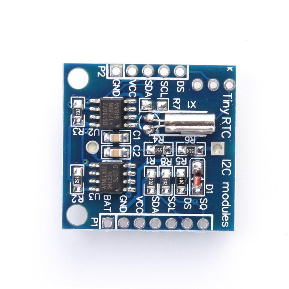 Tiny RTC I2C Modules Real-time Clock Chip Modules 24C32 Memory DS1307 Real Time Clock RTC Module