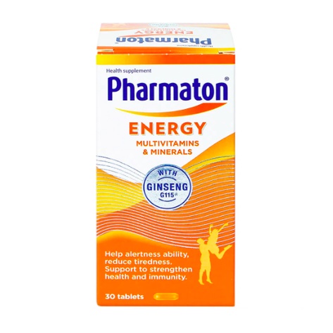 Viên uống Pharmaton Energy Multivitamins Minerals With Ginseng bổ cơ thể