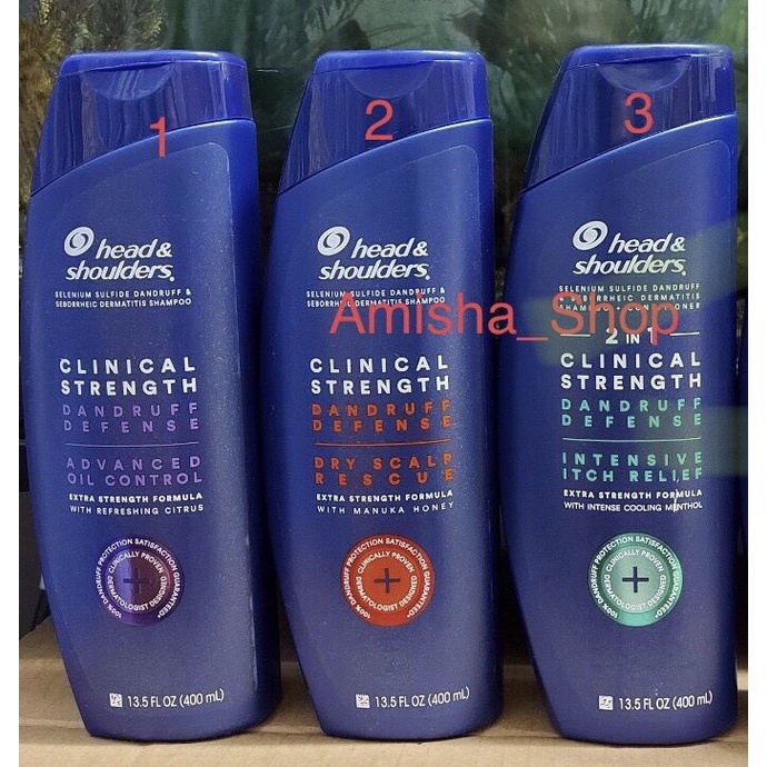 Dầu Gội Head &amp; Shoulder Clinical Strength Shampoo 400ml - USA