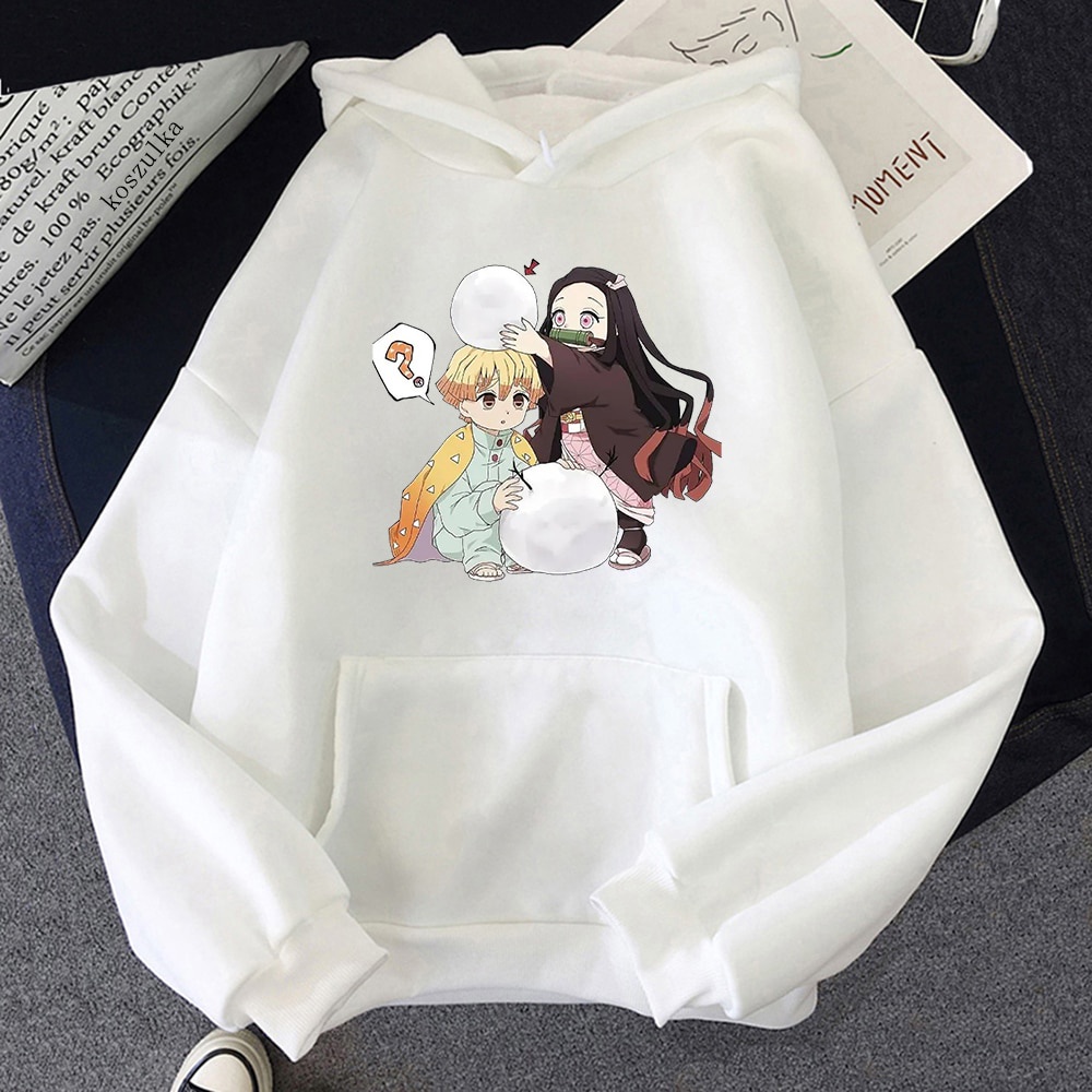 💥 HOTT 💥  Áo Hoodie In Hình Nhân Vật Nezuko Zenitsu Kimetsu No Yaiba Rengoku Trong Anime Demon Slayer Mới Cho Nam Và Nữ