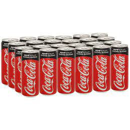 Coca zero 330ml x 24 lon