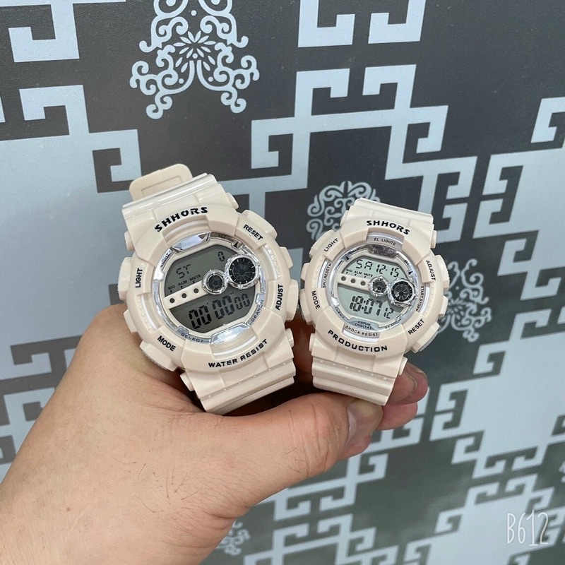 ⌚️ Đồng hồ thể thao điện tử unisex nam và nữ SHHORS chính hãng-hiển thị ngày tháng-ánh đèn-mẫu đồng hồ bán chạy năm 2021