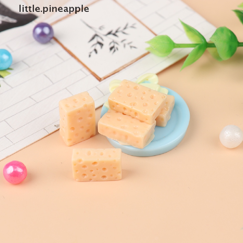 Set 10 Mô Hình Phô Mai mini Tỉ Lệ 1 / 12 Trang Trí Nhà Búp Bê