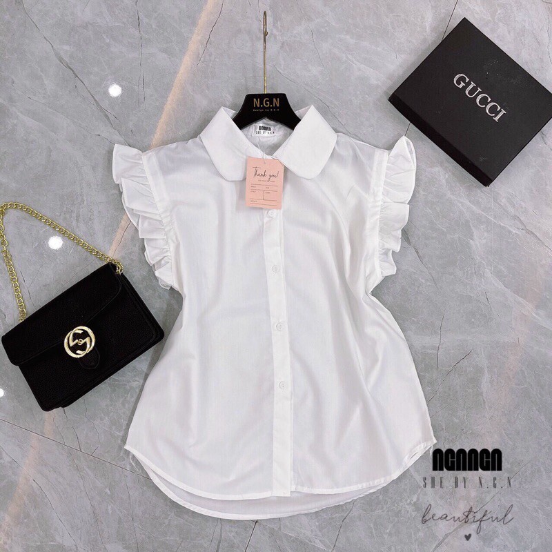 🎀🎀Áo tay bèo xinh thế này thì chịu luôn rồi 😝😝  S M | BigBuy360 - bigbuy360.vn