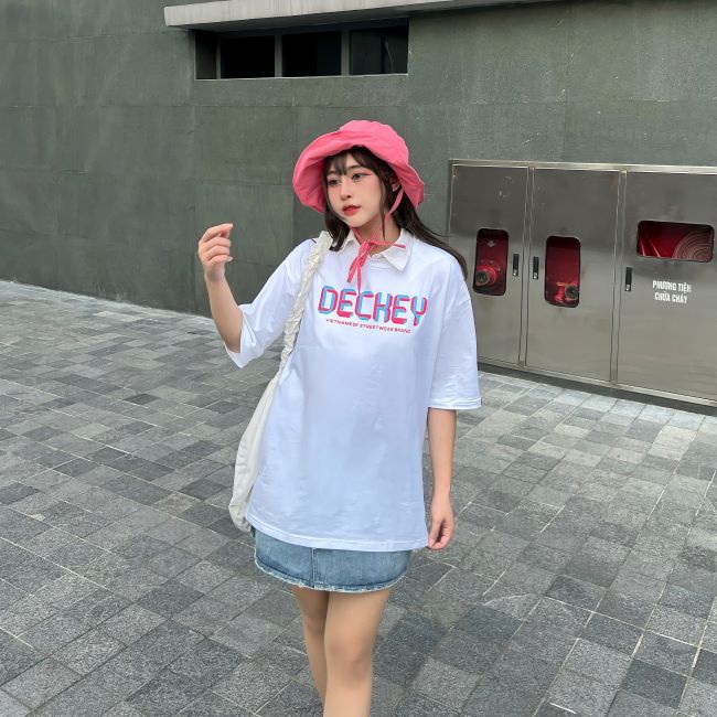 Áo Thun Cotton Unisex Nam Nữ Form Rộng Local Brand DECKEY COLOR