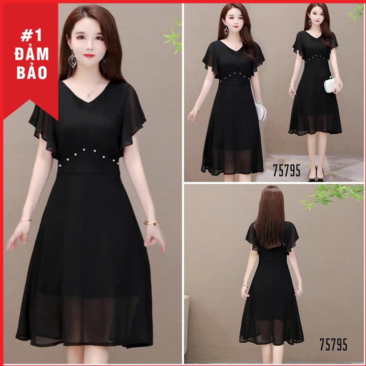 Đầm dự tiệc sang trọng, chất mềm mịn đủ size 30 đến 72kg - 75795 | BigBuy360 - bigbuy360.vn