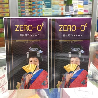 Bao cao su Zero-O2 siêu mỏng, siêu trơn Hàng chính hãng Nhật bản 100%