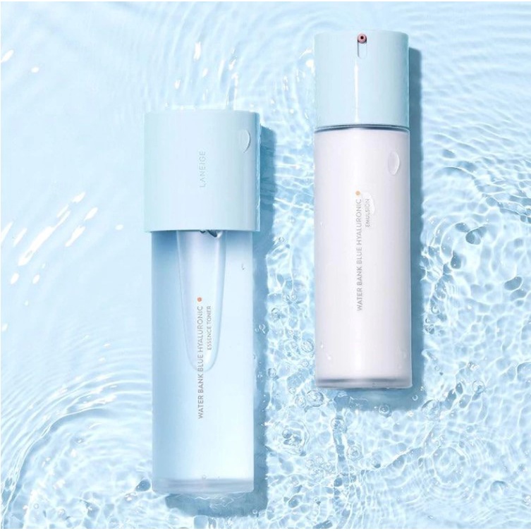 SET CHĂNG TAYẾN MỚI] BỘNG DA LANEIGE ALLL NEW WATER BANK BLUE HYALURONIC 2-STEP