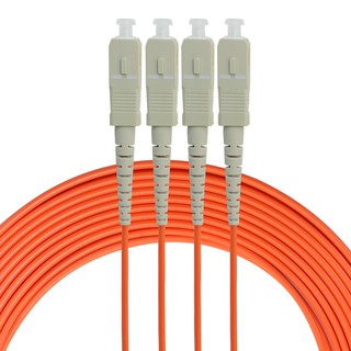 Dây nhảy quang Multimode OM2 Duplex 2 đầu tiêu chuẩn SC-SC