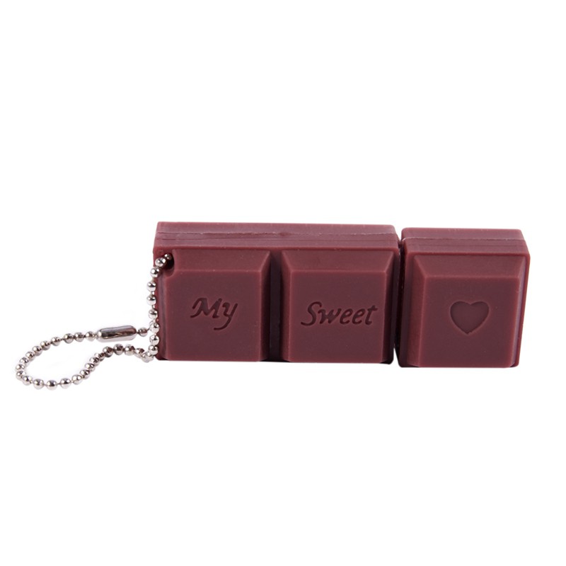 Vỏ bọc USB hình thanh socola 3D màu nâu độc đáo | BigBuy360 - bigbuy360.vn