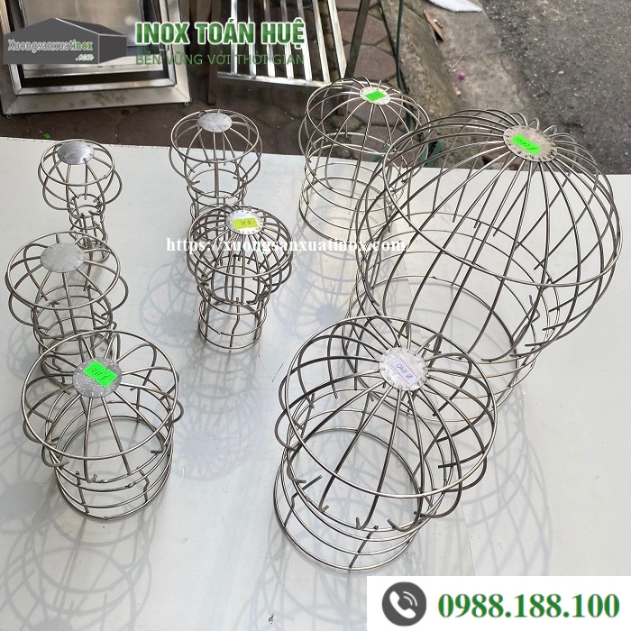 Quả cầu chắn rác inox