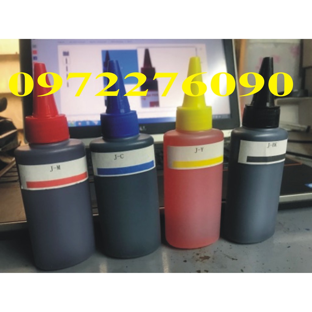 máy in màu khổ a4 Canon G1010 và 4 màu mực in dye ink 100ml/1 màu