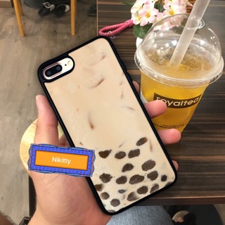 Ốp iphone trà sữa trân châu cực hot