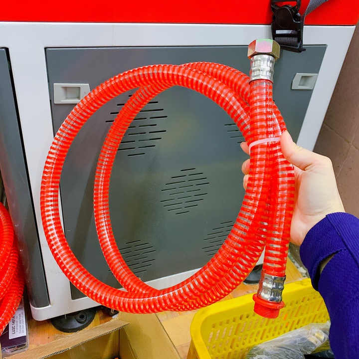 Dây hút nước đầu vào máy xịt rửa xe đầu rời chạy dây curoa