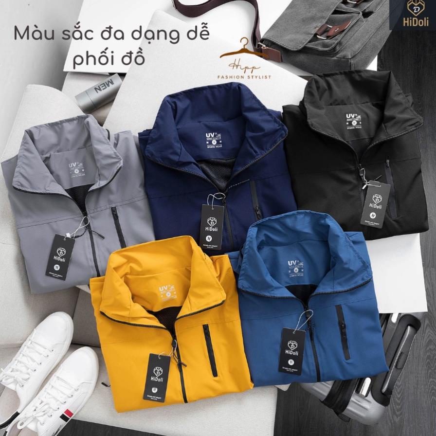 Áo Khoác Gió Nam MẠNH HƯỜNG Chống Nước Unisex M2