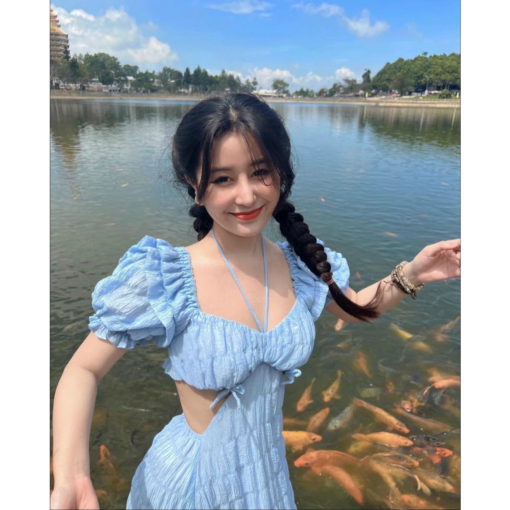 [SIÊU HOT)Đầm Maxxi Đi Biển (có Mút)