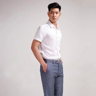 Sơmi trắng cộc tay Aristino cao cấp giá 700k