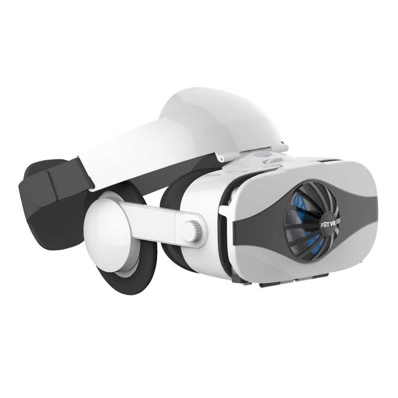 Fiit VR 5F Kính Thực Tế Ảo 3D Tai Nghe Phiên Bản Quạt Làm Mát-SKU-KINH5F-va