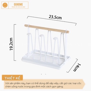 Khay Úp Ly, Giá Úp Cốc [Có Kèm Khay Hứng Nước]