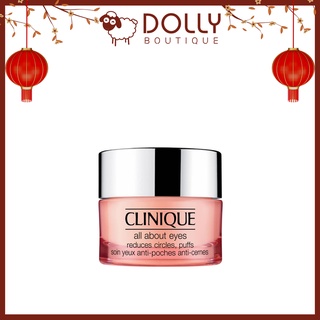 Kem Dưỡng Vùng Mắt Giàu Ẩm Giảm Thâm và Bọng Mắt Clinique All About Eyes 15ml