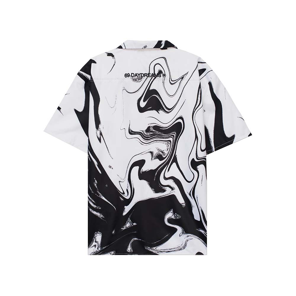 B&W MARBEL SHIRT - Áo Sơ Mi Tay Ngắn <69DAYDREAMS> CHÍNH HÃNG | BigBuy360 - bigbuy360.vn