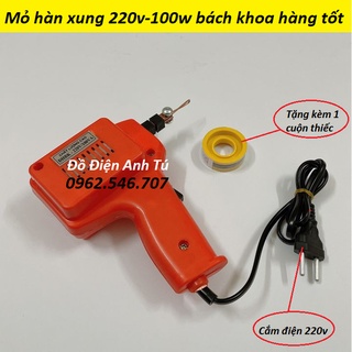 Mỏ Hàn Xung 220V-100W Bách Khoa Chuẩn Tặng 01 thiếc
