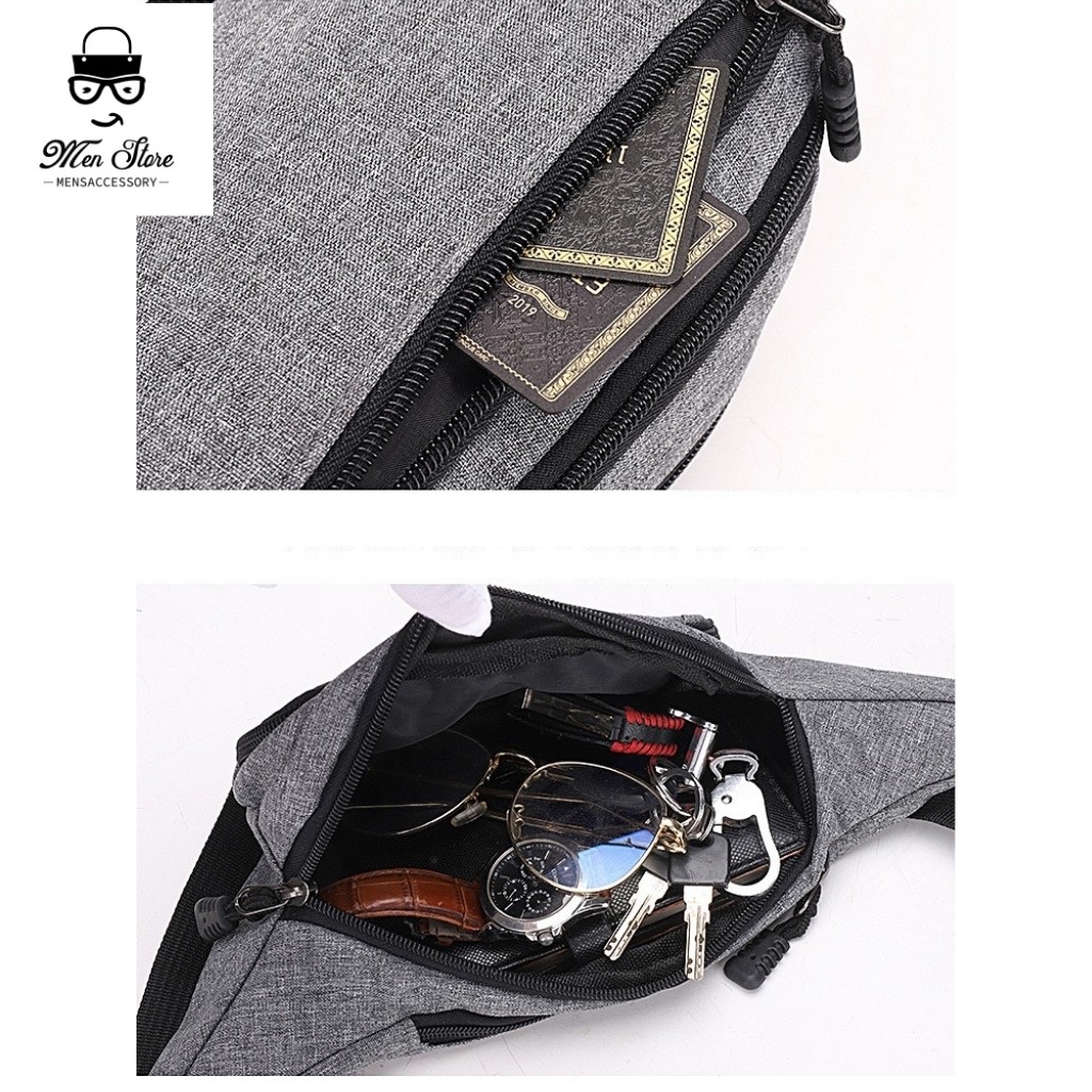 Túi Đeo Chéo Nam TC15 Men Store Thời Trang Tiện Dụng | BigBuy360 - bigbuy360.vn