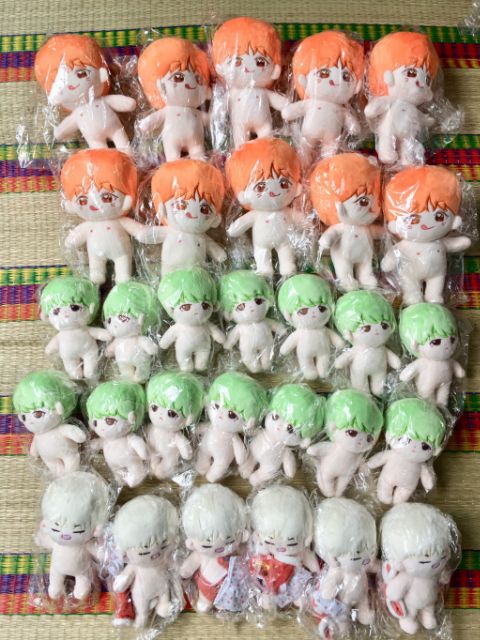 BTS Doll Búp bê nhồi bông Greensea Suga YoonGi 15cm doll