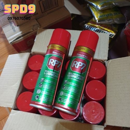 RP7 Xịt tẩy rỉ sét và bôi trơn kim loại - LOẠI 175G TIẾT KIỆM ĐẾN 20%