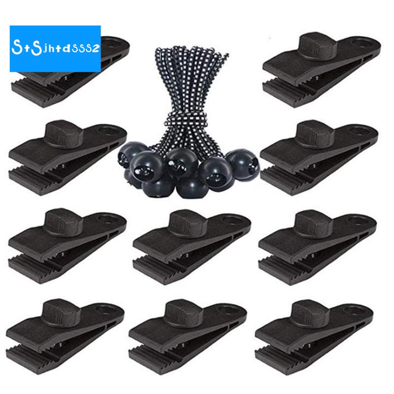 Set 10 Kẹp Cố Định Tấm Bạt Che Nắng Cho Lều Cắm Trại