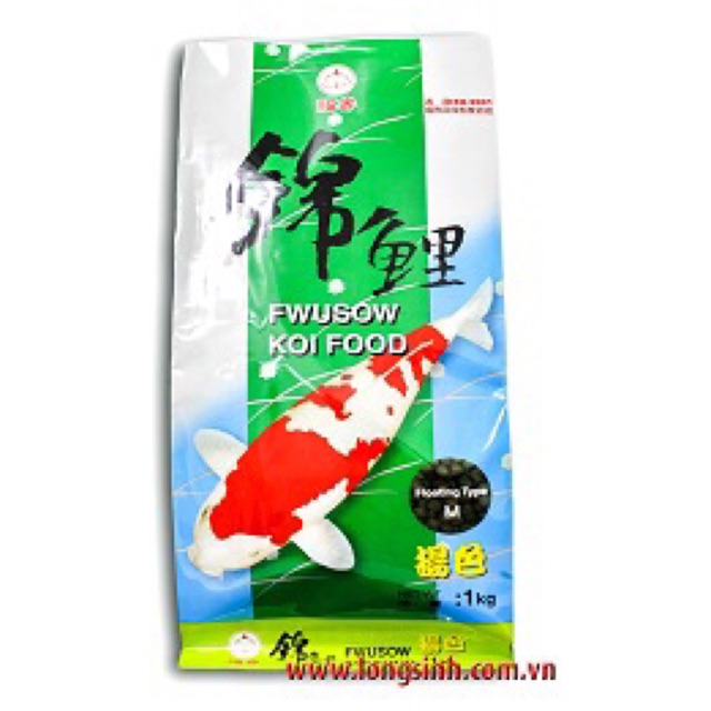 THỨC ĂN CÁ KOI TAIWAN 1KG - FWUSOW KOI FOOD