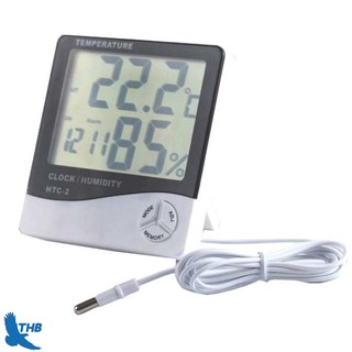 Nhiệt Ẩm Kế Trong Nhà, Ngoài Trời Có Dây HTC2