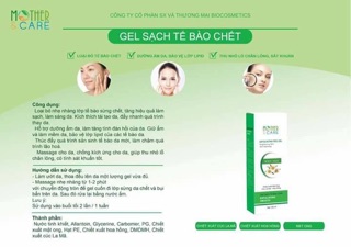 tẩy da chết mother and care