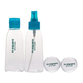 combo 4 lọ chiết mỹ phẩm 100ml Msquare chính hãng.