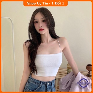 [HOT] Áo Croptop 2 Dây Sợi Bún A5199