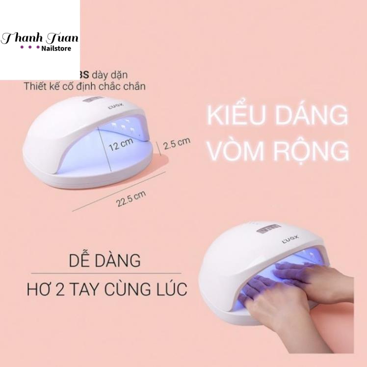 Máy hơ tích điện L’ugx LG200 chính hãng 60W 36 bóng đèn - Phụ kiện đồ nail